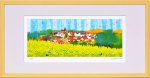 【絵画】はりたつお ラプンツェルの塔と菜の花畑(S)