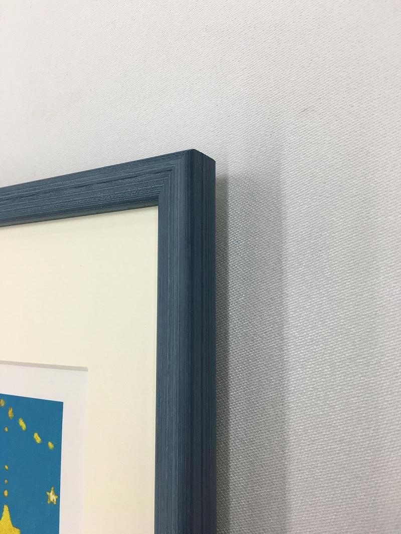 【絵画 壁掛け】前方におさかな発見!(菜生)