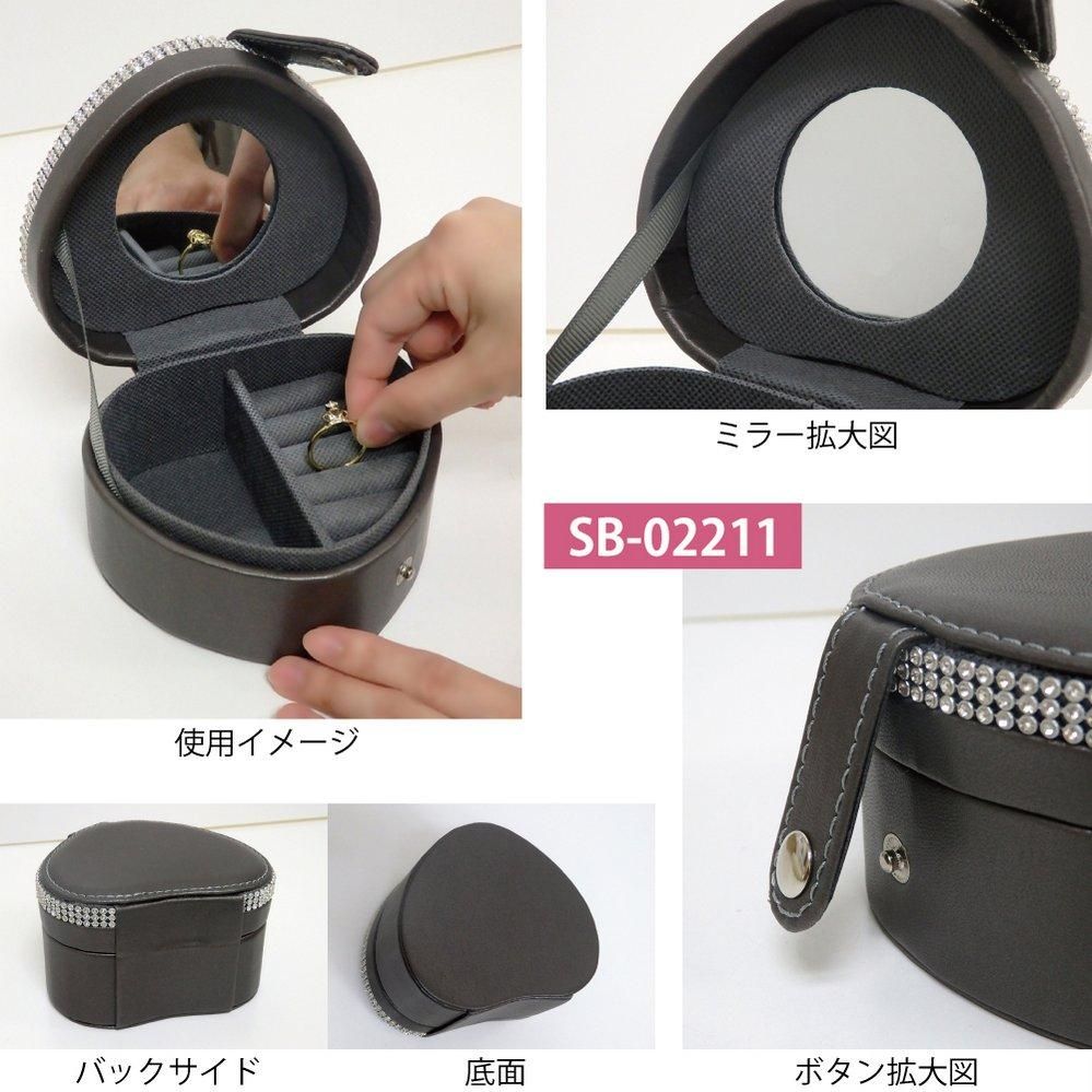 【レザー】スプレンダー レザー シリーズ「ハート ケース(ダークグレー)」