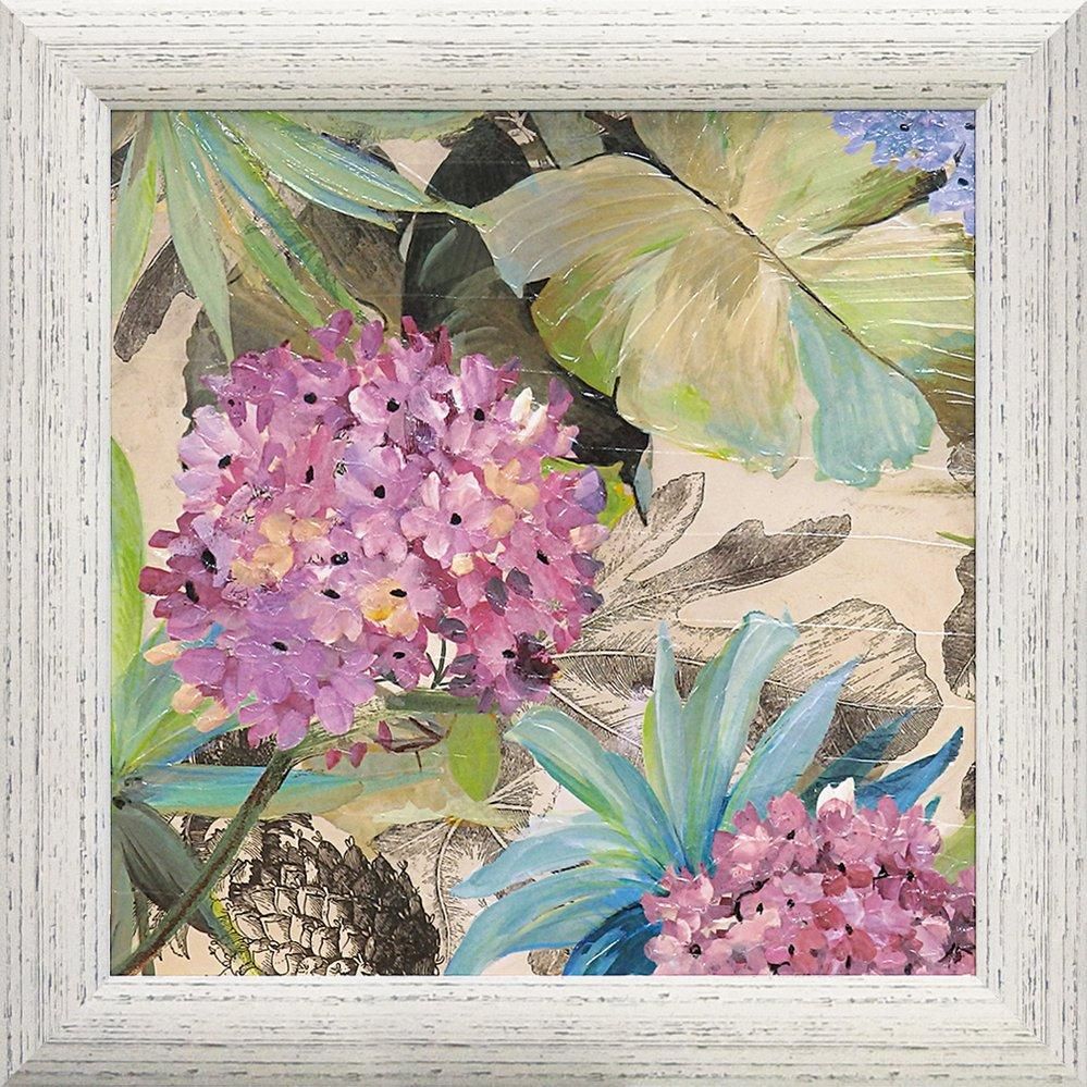 【絵画】イブ C. グラント「ピンク ハイドランジア」