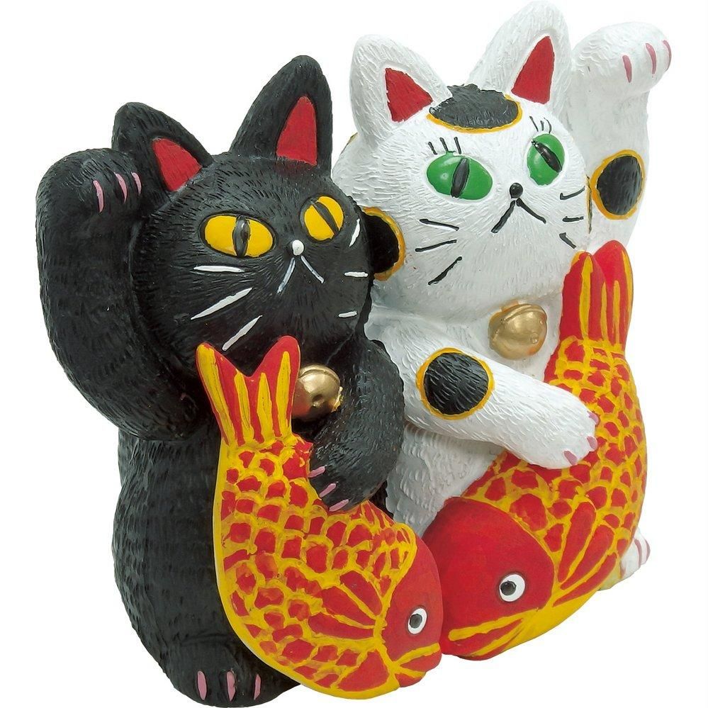 【置物】糸井忠晴 キャット コレクション「Mサイズ(まねきねこ)」