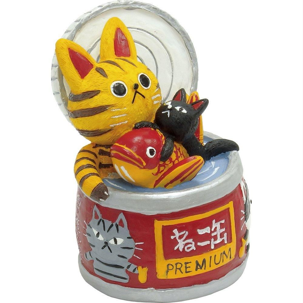 【置物】糸井忠晴 キャット コレクション「Mサイズ(ねこ缶)」