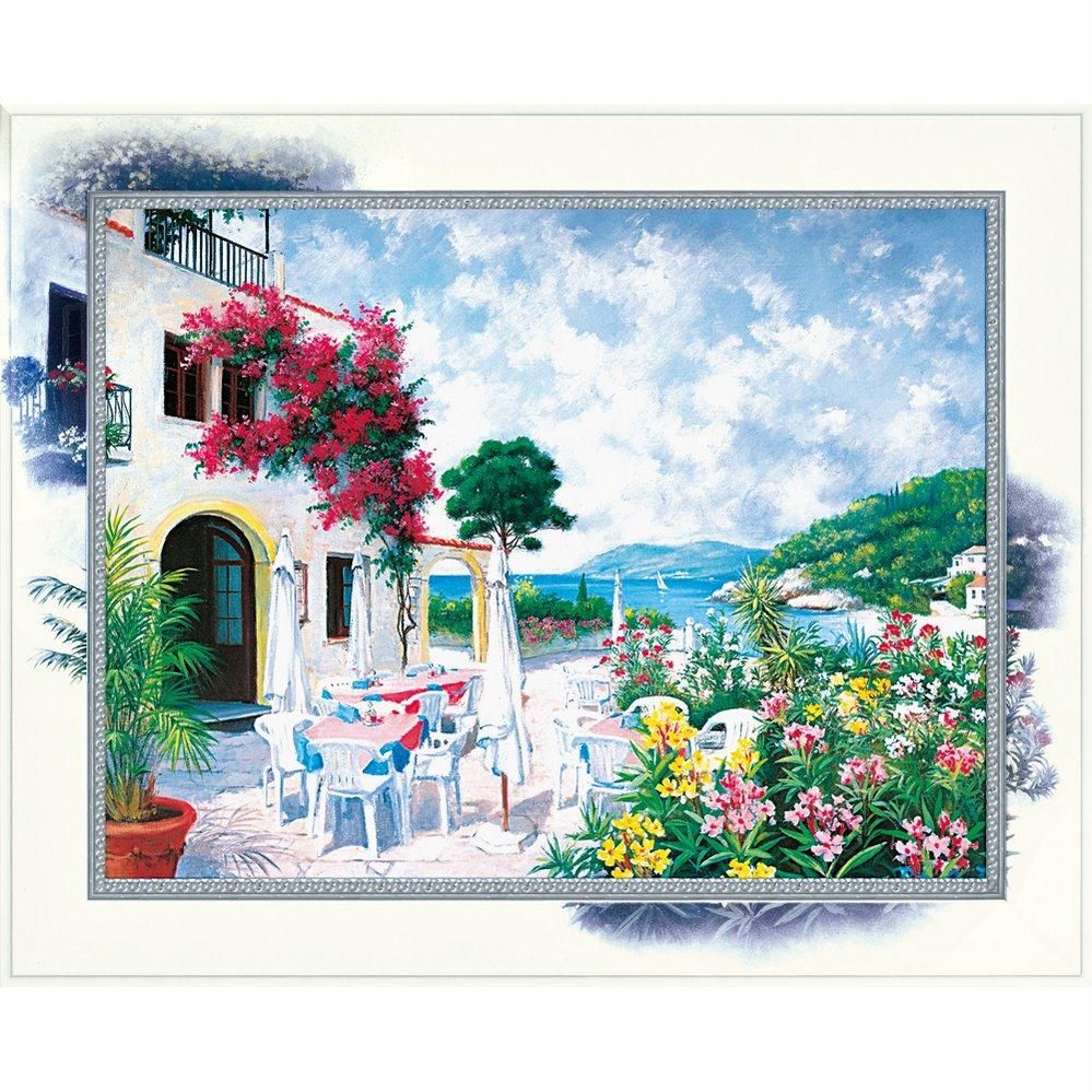 【絵画】ビッグアート ピーター モッツ「オーシャン テラス(Lサイズ)」