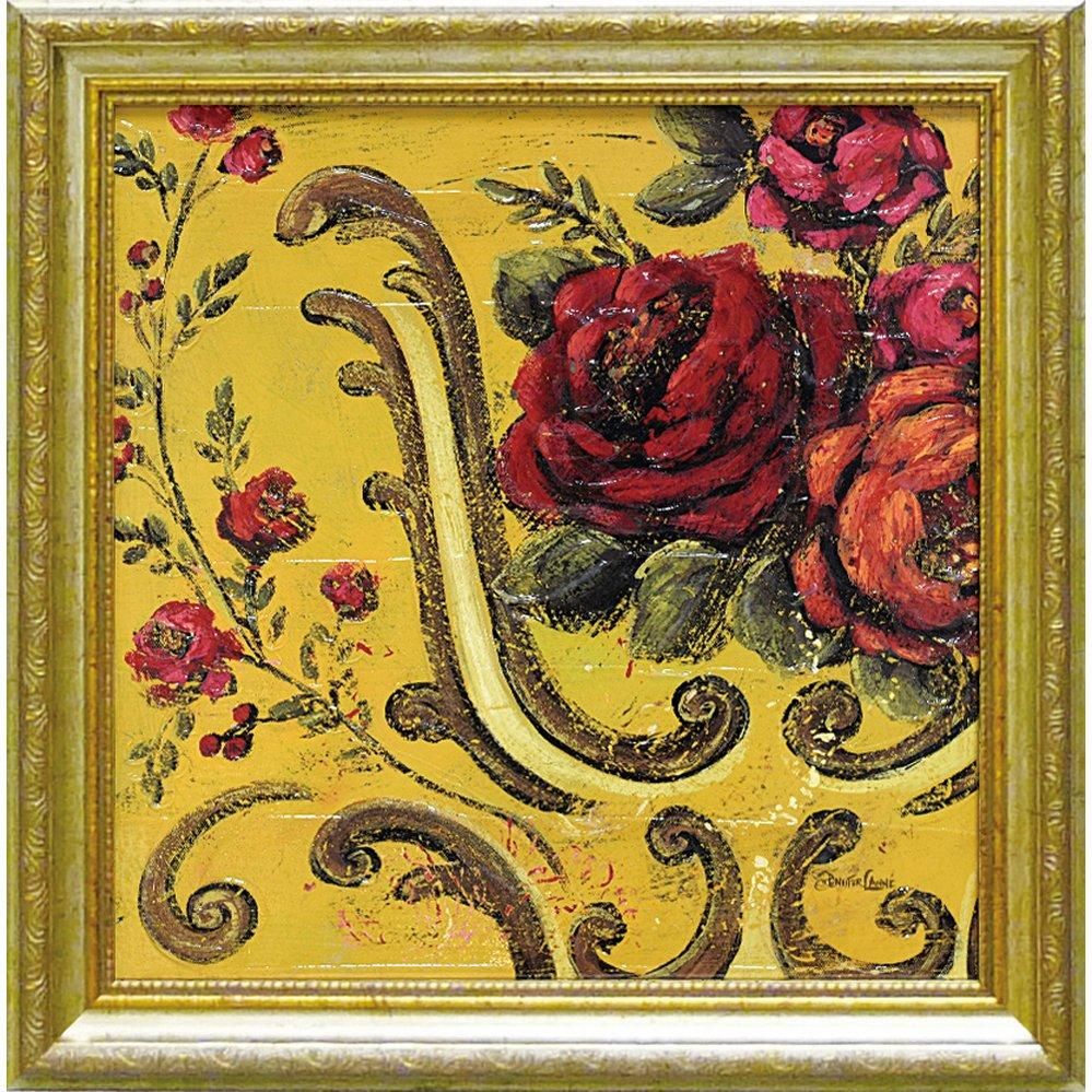 【絵画】ジェニファー ランネ「アートフル フローラル」