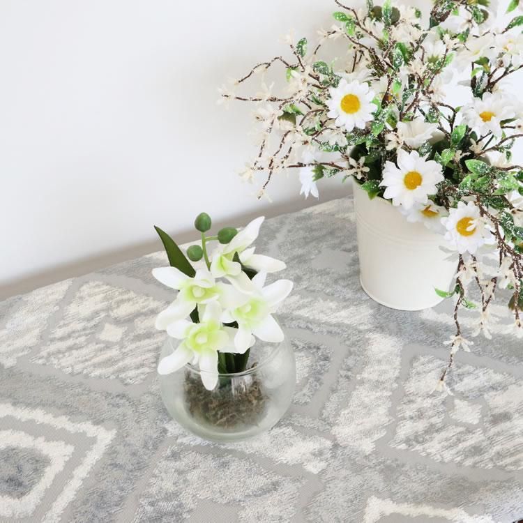 【造花】モダンテイスト ガラス花瓶 グラスアート ホワイト&ライトグリーン(造花付き) インテリア 壁掛け アート モダン おしゃれ シンプル モダン アジアン アンティーク