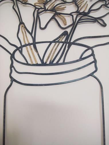 【壁飾り】ウォールアクセント 壁掛け 壁飾り 花瓶 インテリア 壁掛け アート モダン おしゃれ シンプル モダン アジアン アンティーク