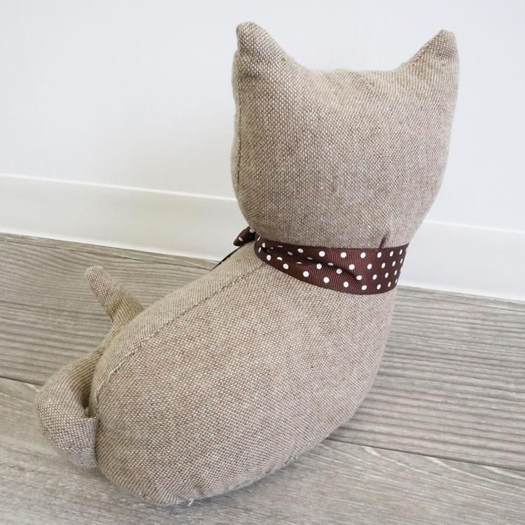【ドアストッパー】ドアストッパー ブックエンド ぬいぐるみ 猫 販促品、ノベルティーにも♪ インテリア 壁掛け アート モダン おしゃれ シンプル モダン アジアン アンティーク