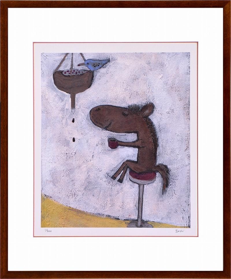 【絵画】まつもととしこ コーヒー