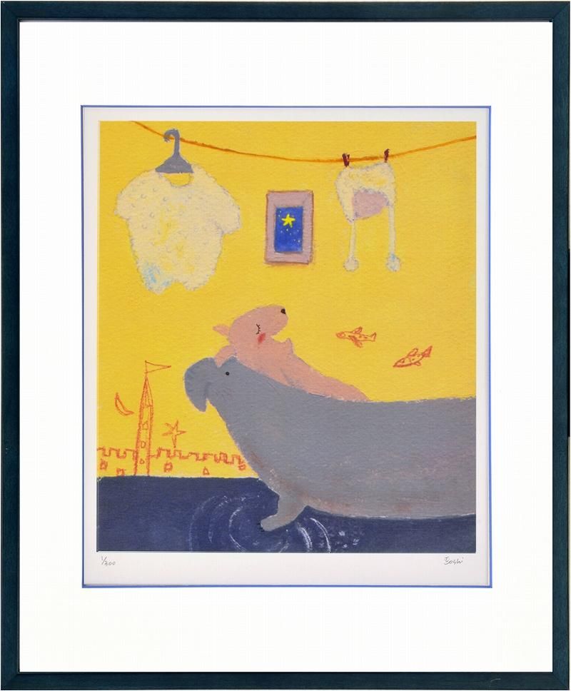 絵画】まつもととしこ おにいちゃんは疲れる - 絵画や壁掛け販売｜日本