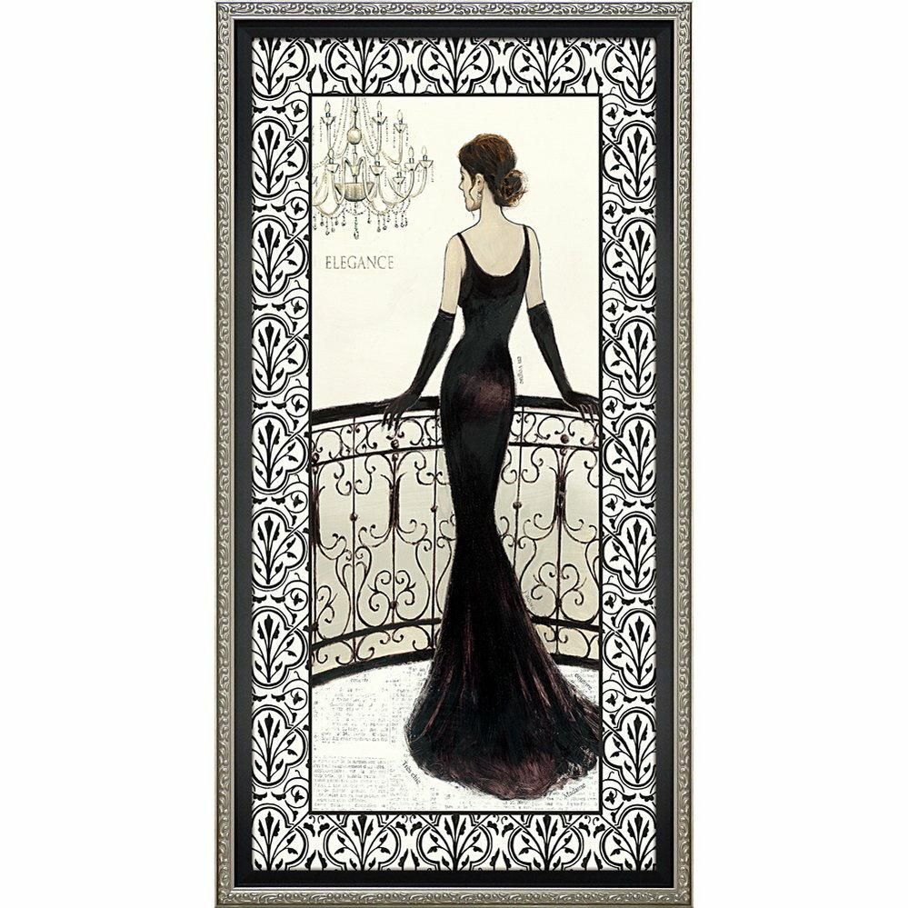 【絵画】エミリー アダムス「ラ ベル ノアール」