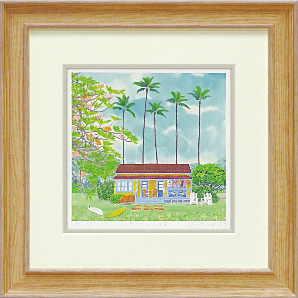 絵画 壁掛け くりのき はるみ ハワイアンハウス 絵画や壁掛け販売 日本唯一の風景専門店 R あゆわら