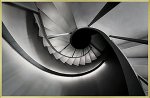 ԥȥե졼ե饷å Υȡ եȥե 2 (CLASSIC B&W PHOTOGRAPHY Spiral Staircase 2)