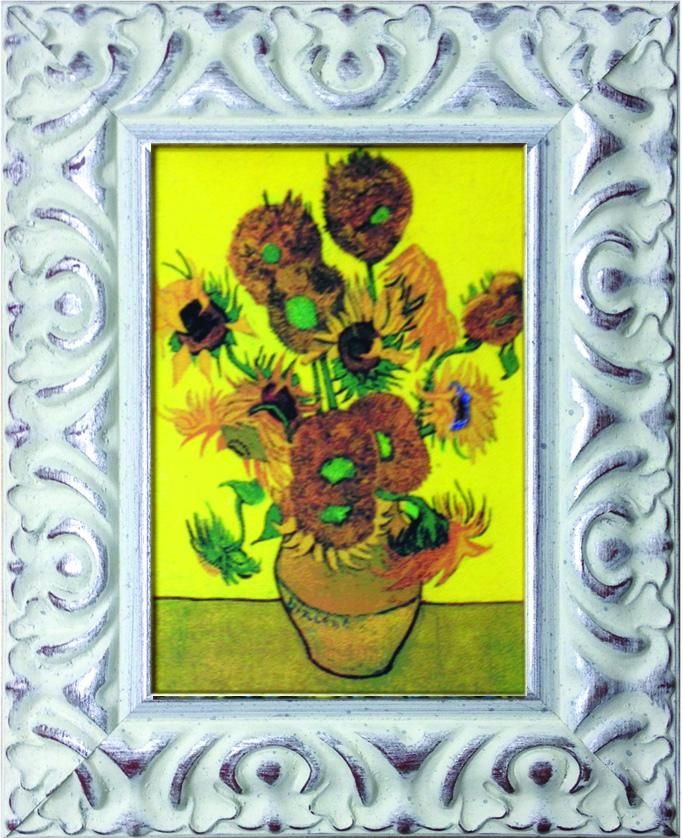 《名画》 ゴッホ ひまわり (Famous Artist Mini Gogh Sunflowers)