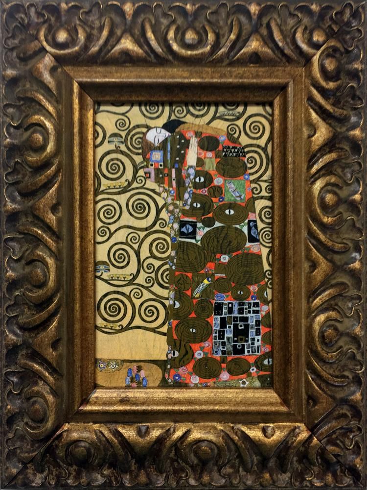 《名画》 クリムト 抱擁 (Famous Artist Mini Klimt The Accomplishment)(ゆうパケット)