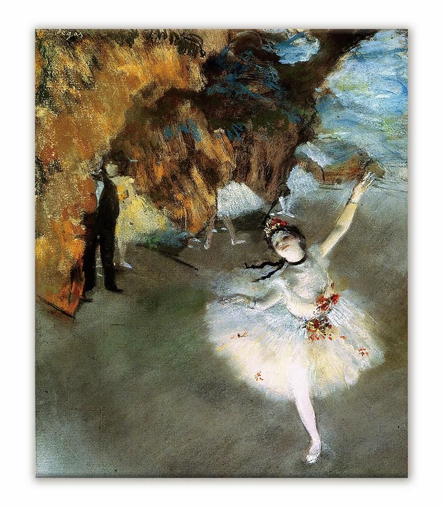 名画キャンバスアート》エドガー・ドガ 舞台の踊り子 (Edgar Degas