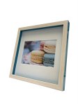 ԥեȥե졼եޥե졼I ֥롼 200x200mm ϥޥå(Macaron frame Blue)(椦ѥå)