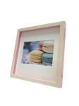 ԥեȥե졼եޥե졼I ԥ 200x200mm ϥޥå(Macaron frame Pink)(椦ѥå)