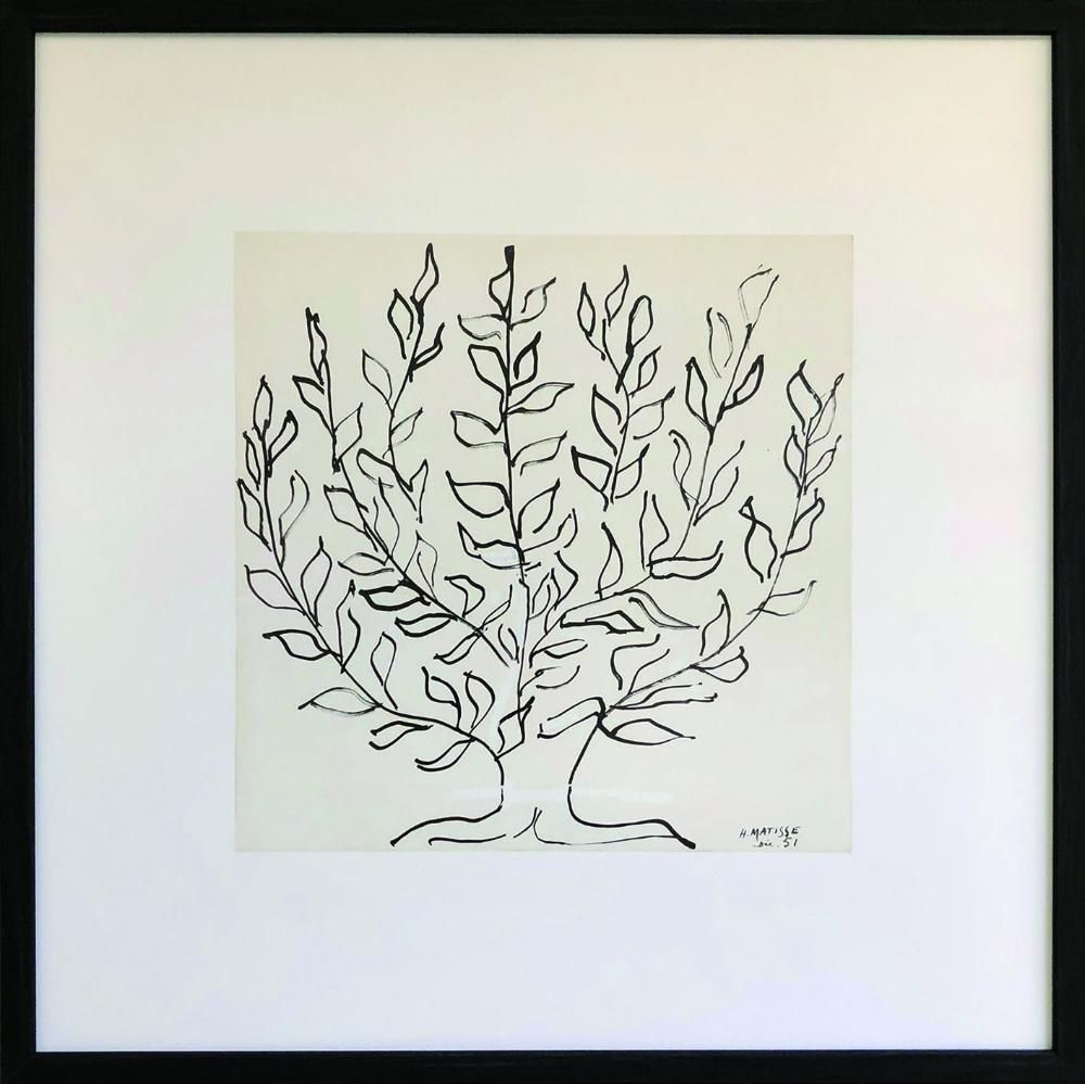 《アートフレーム》アンリ・マティス プラタナス(Henri Matisse Le platane)