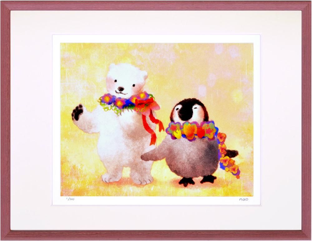《絵画》菜生(nao) はるのおめかし