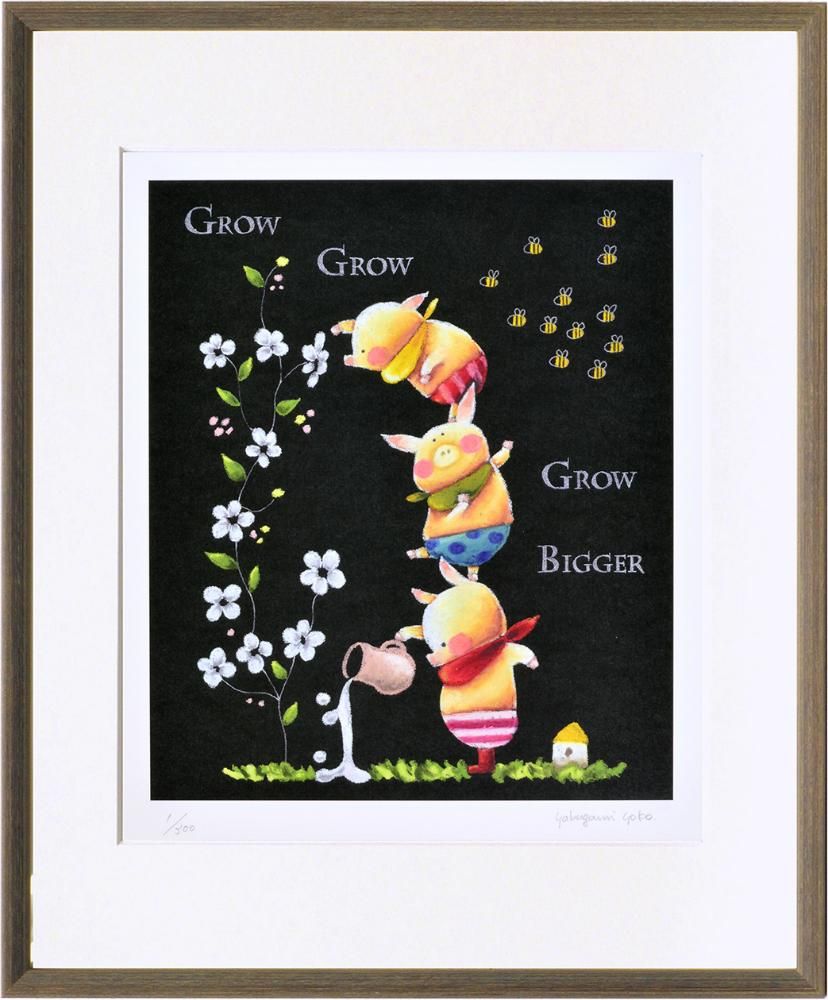 《絵画》藪上 陽子 grow bigger(グロービガー)