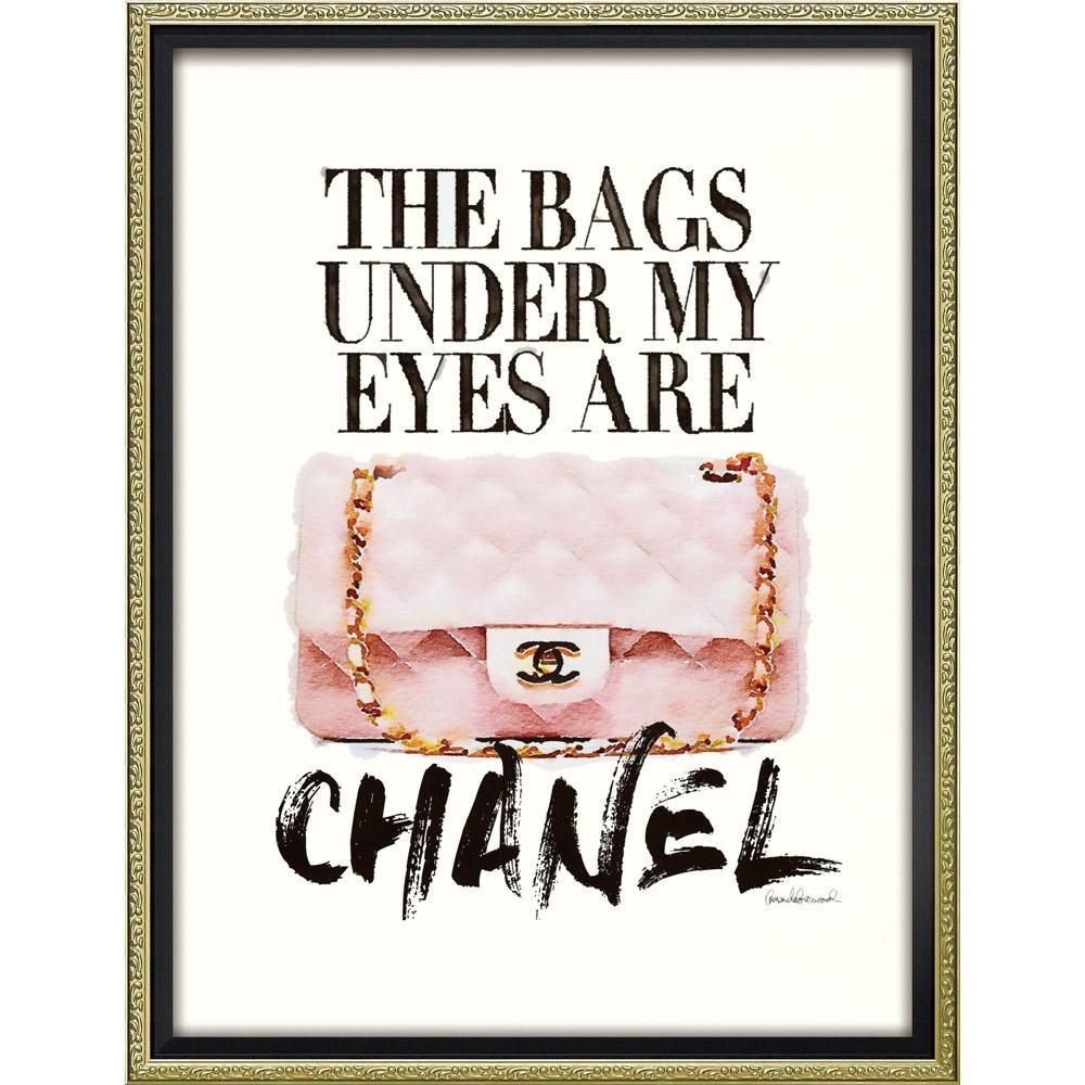 CHANELシャネル☆絵アートパネル新品