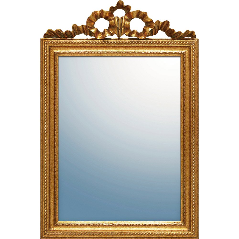 アンティークなオシャレ鏡 - 鏡(壁掛け式)