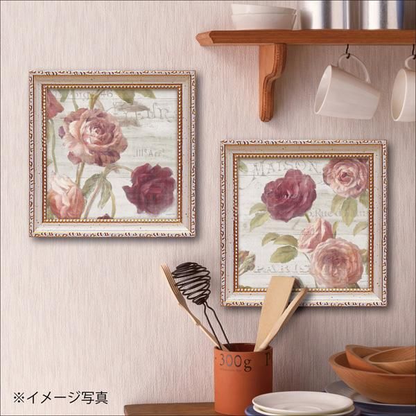 絵画 ゆうパケット ミニゲル アートフレーム ダンフイ ナイ「フレンチ ローズ4」/インテリア ギフト 壁掛け
