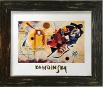 《名画アートフレーム》黄･赤･青 ワシリー・カンディンスキー(Wassily Kandinsky)