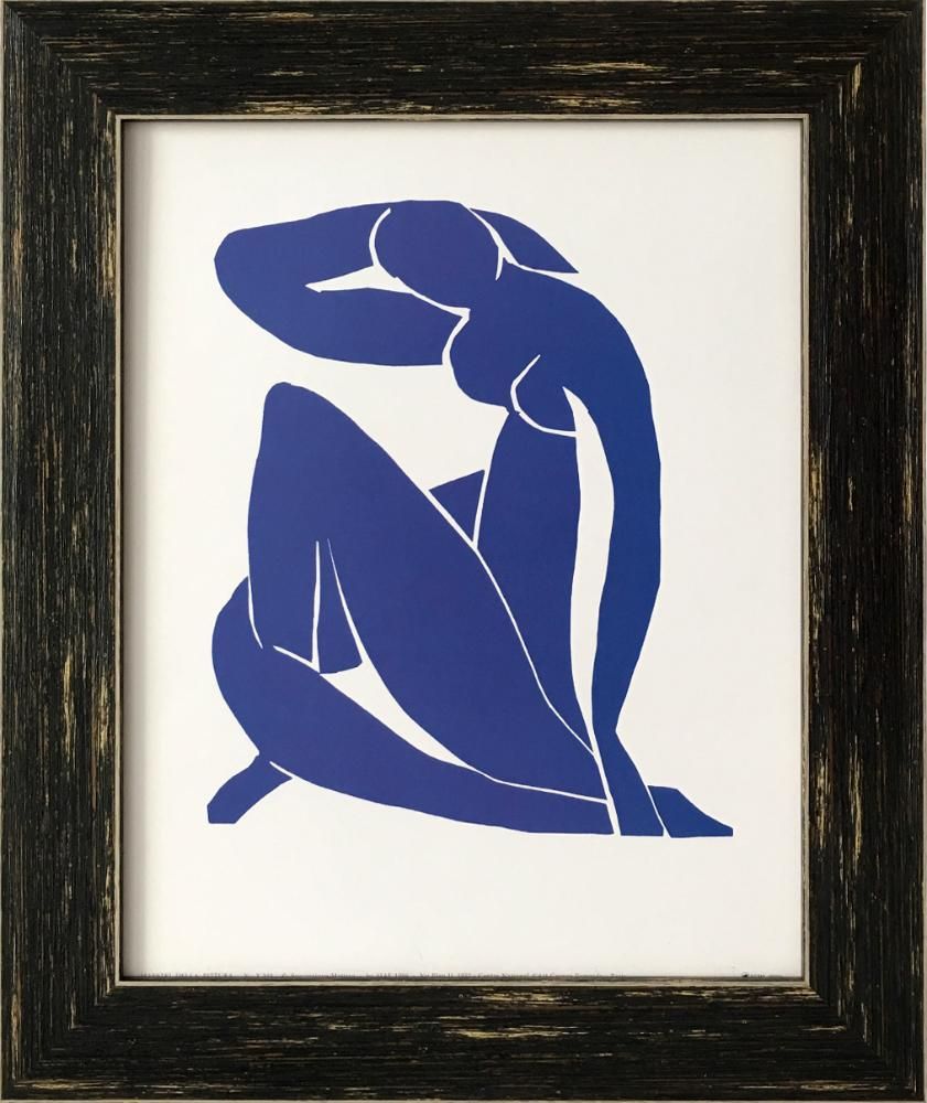 名画アートフレーム ブルーヌード2 アンリ マティス Henri Matisse 絵画や壁掛け販売 日本唯一の風景専門店 R あゆわら