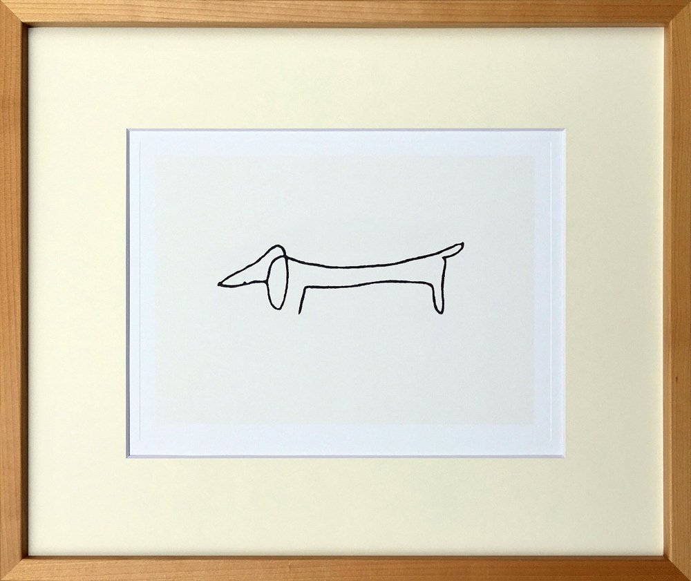 名画アートフレーム》犬(Le chien) パブロ・ピカソ(Pablo Picasso