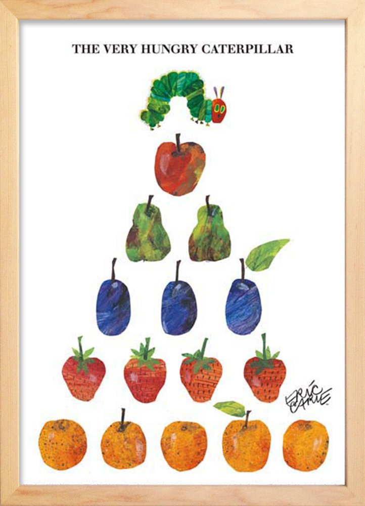 絵画》フルーツピラミッド(Fruits Pyramid) エリック・カール(Eric