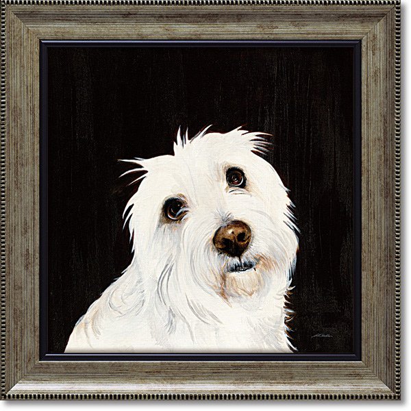 絵画 パスティ ダックロー「ルビー」 インテリア 絵 壁掛け 飾る 犬