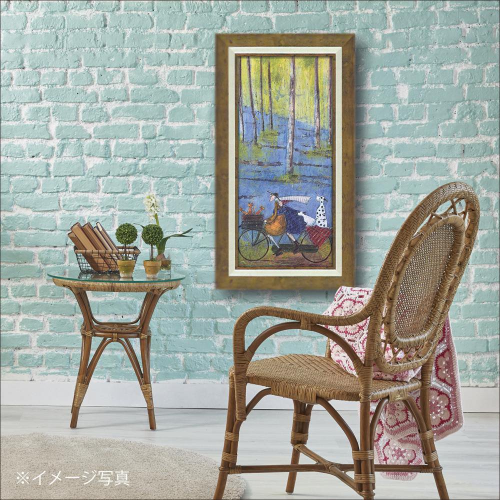 絵画 サムトフト「スプリング」 インテリア 壁掛け 絵 飾る 風景 額