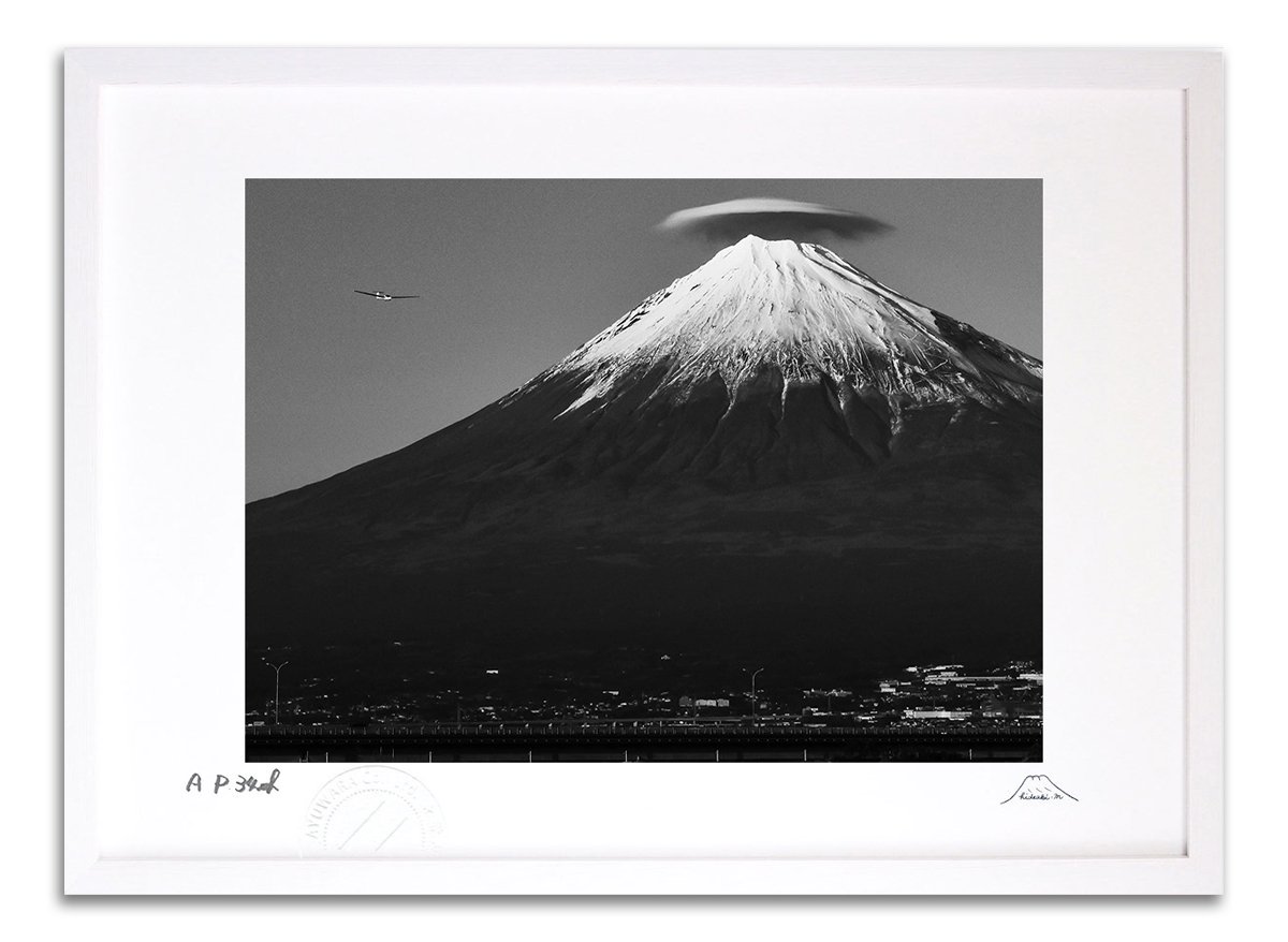 新品未開封】 【絵画】風景画 原画「富士山の見える風景」 - 美術品