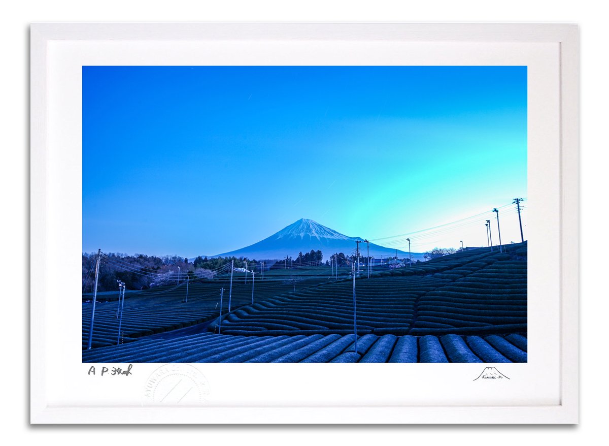 版画 絵画 青い世界 富士山 - 絵画や壁掛け販売｜日本唯一の風景専門店(R)あゆわら