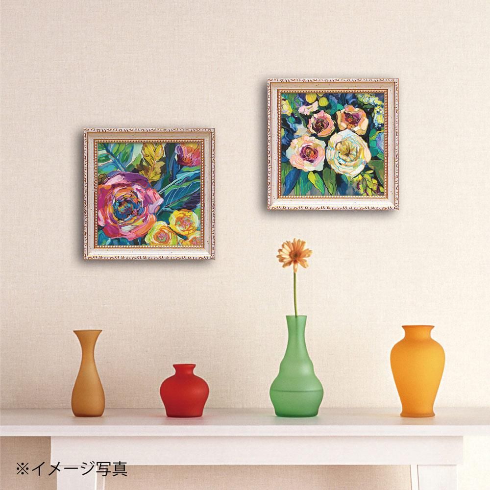 絵画 ミニゲル アートフレーム ジャネット ヴェルテンテス「ポップ」 ゆうパケット 巣ごもり リビング 玄関 トイレ インテリア 壁掛け ギフト 額入り 額装込 額付き プレゼント