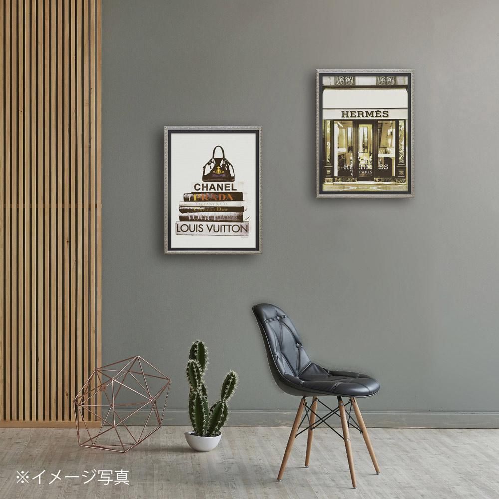絵画 オマージュ キャンバスアート「ブラックバッグ ブックスタック(Sサイズ)」 アートフレーム 巣ごもり インテリア 絵 飾る おしゃれ 壁掛け 額入り モダン アート フレーム リビング 玄関