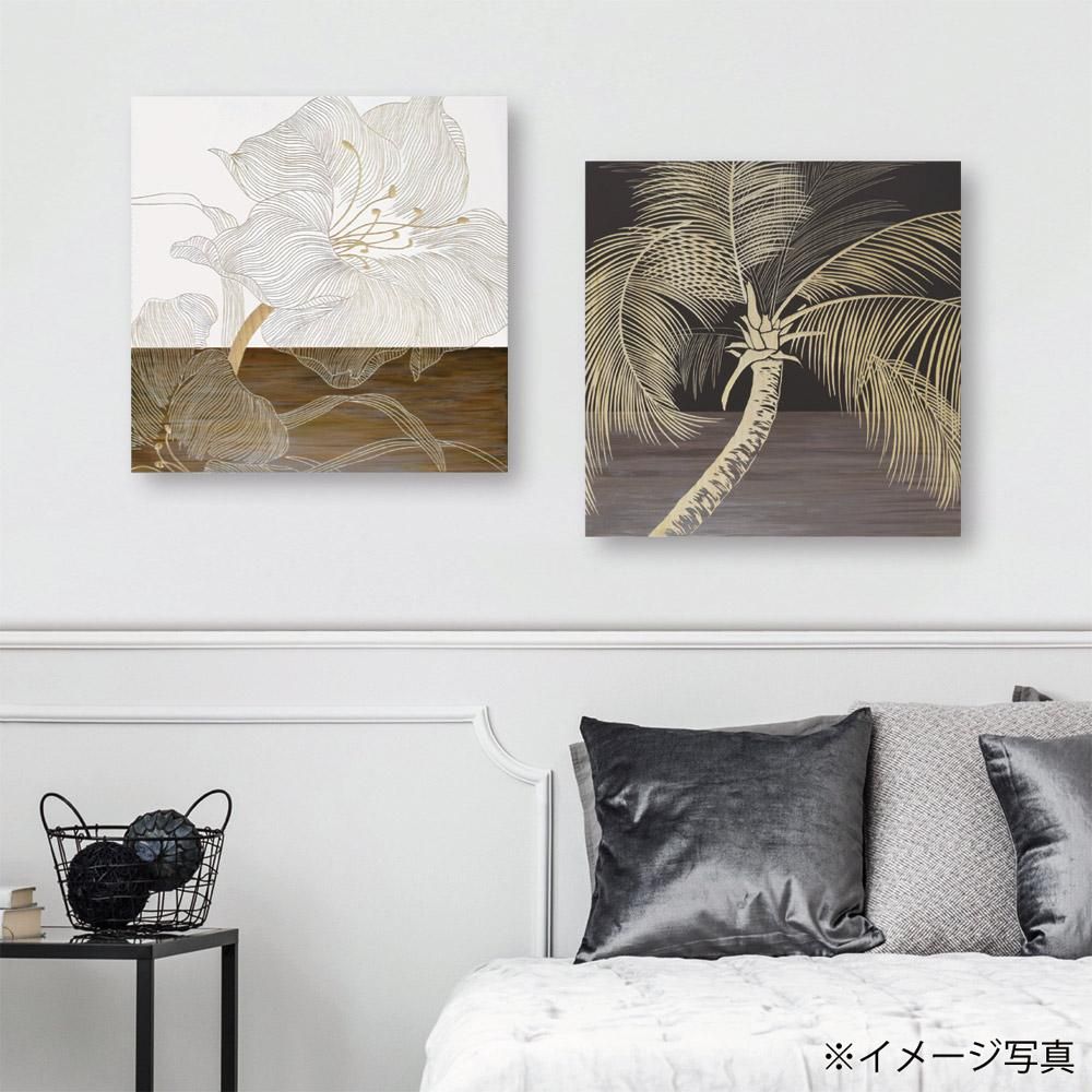 木彫りアート ウッド スカルプチャー アート「ジャンボ リリー(WH+NP)」 巣ごもり インテリア 壁掛け おしゃれ 手彫り 木製 スタイリッシュ モダン リビング 玄関 プレゼント