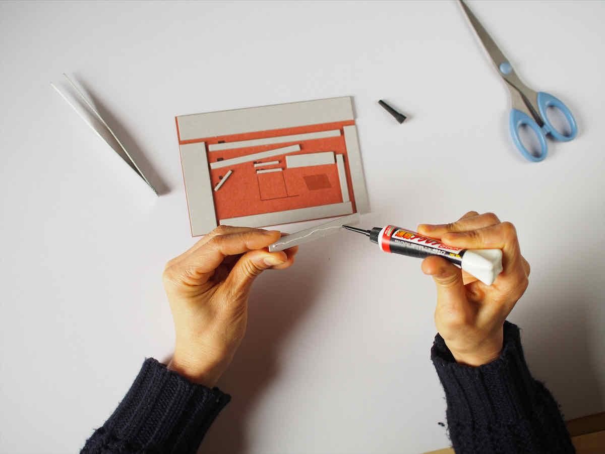 本格木工細工 木はり絵手作りキット「ワールドトラベル」 パーツカット済み ビギナーレベル ゆうパケット 額なし 絵画 アート