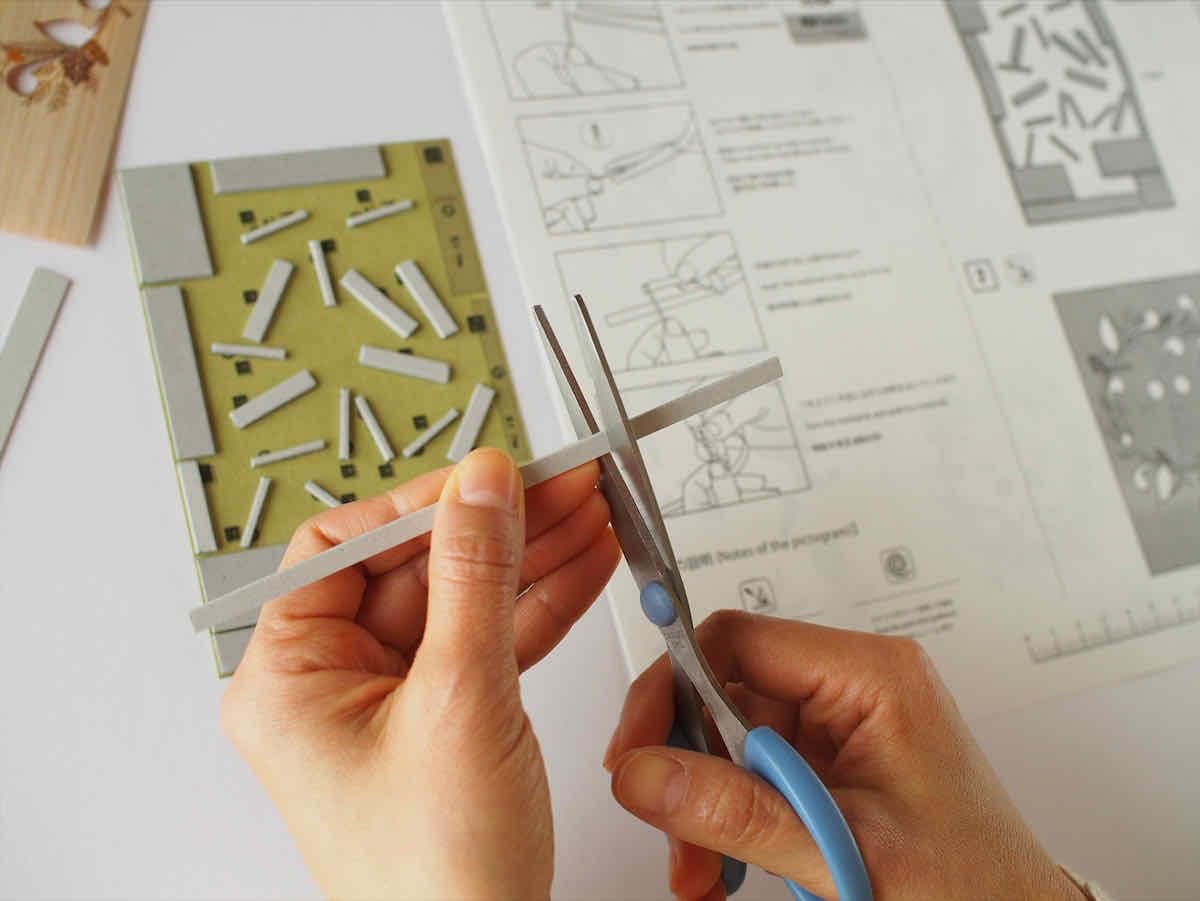 本格木工細工 木はり絵手作りキット「ウェルカムバード」 パーツカット済み ビギナーレベル ゆうパケット 額なし 絵画 アート