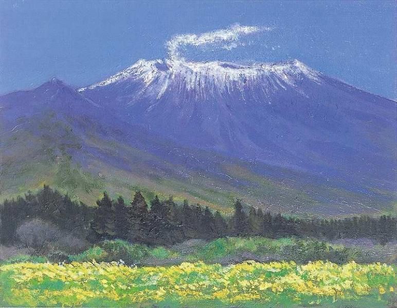 《風景画集》油絵で描く 信州の山並み