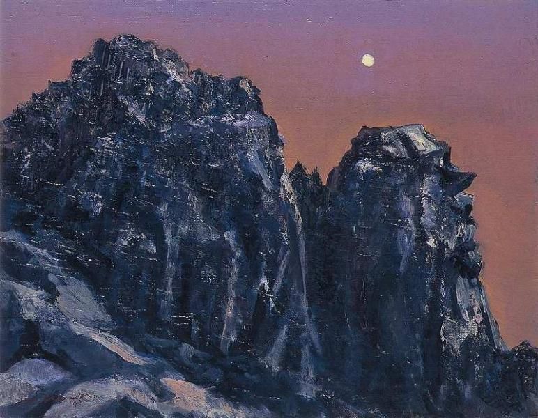 《風景画集》油絵で描く 信州の山並み