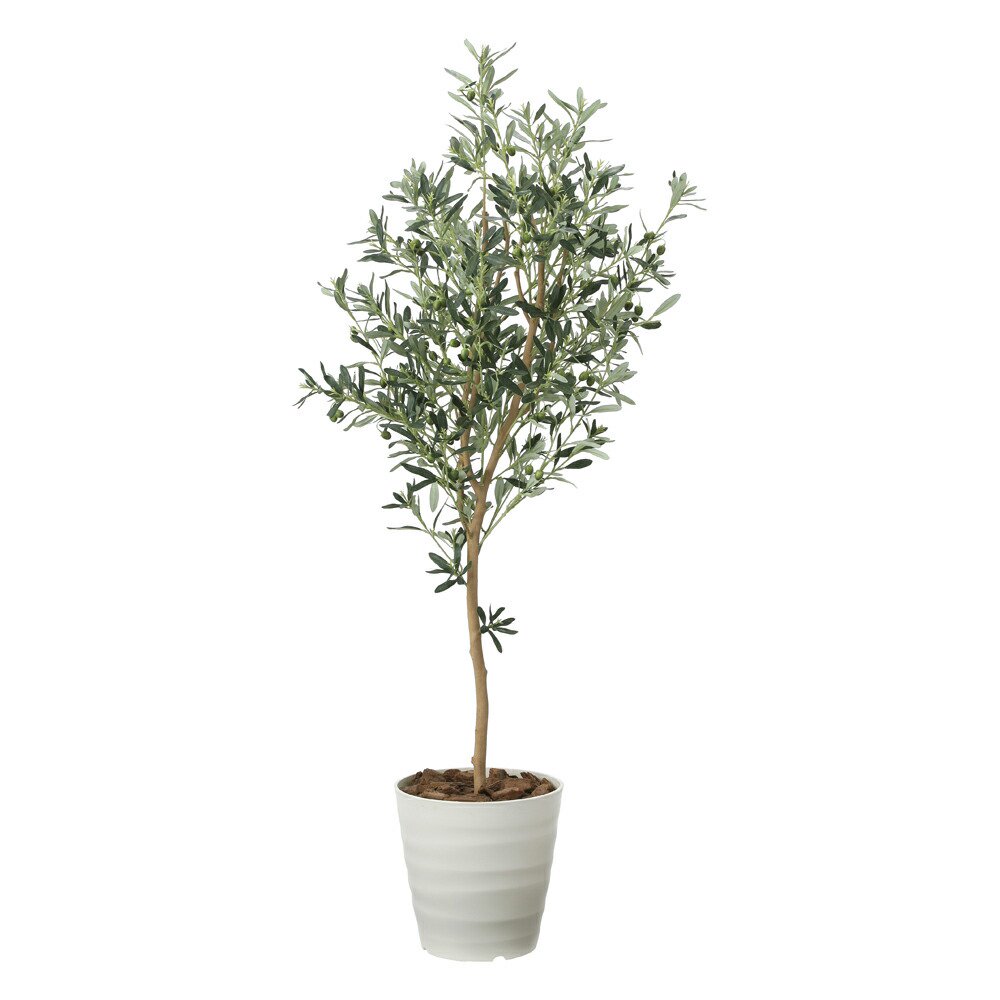 光触媒観葉植物 オリーブツリー 1.6 〔フロアタイプ〕 インテリア フェイクグリーン おしゃれ アートグリーン 緑 リビング 鉢植え