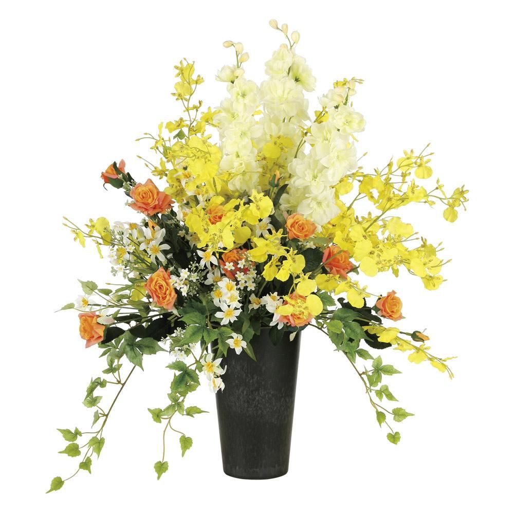 アートフラワー ピーチライン テーブルタイプ インテリア 部屋に飾る 花 おしゃれ ギフト 華やか 御祝 造花 プレゼント リビング 玄関 キッチン フラワー アレンジメント 絵画や壁掛け販売 日本唯一の風景専門店 R あゆわら