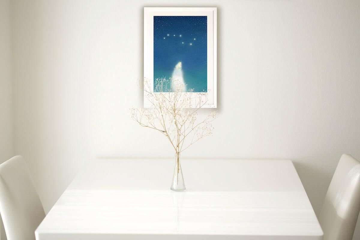版画 絵画 雨の日 MiniSaya/インテリア 壁掛け 額入り アート リビング 寝室 玄関 プレゼント アートフレーム おしゃれ