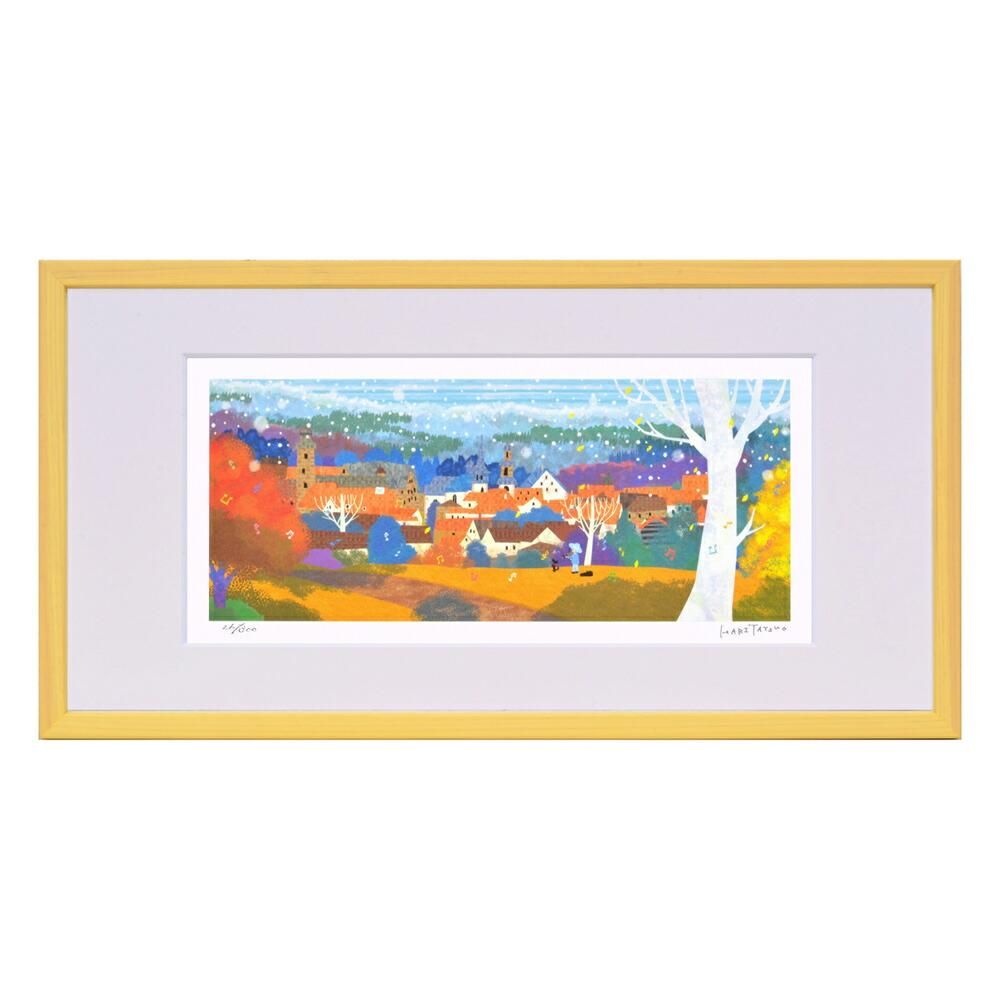 絵画 シュタイナウ(S) はりたつお 壁掛け インテリア おしゃれ 絵 飾る リビング 玄関 子供部屋 かわいい 癒し 額入り アート 壁飾り プレゼント ギフト アートフレーム 額装済 新築祝い