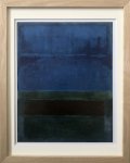 絵画 マーク・ロスコ Untitled,1952 (Blue,Green,and Brown)  抽象画 インテリア リビング 玄関 廊下 寝室 壁飾り 額付き アート ギフト プレゼント おしゃれ