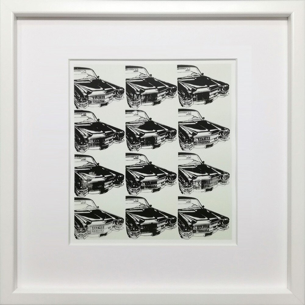 絵画 アンディ・ウォーホル Twelve Cars,1962 壁に飾る 絵 おしゃれ 