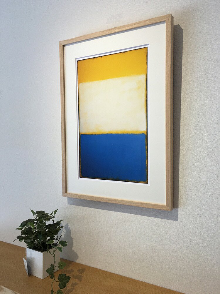 絵画 マーク・ロスコ Yellow, White, Blue Over Yellow on Gray, 1954 