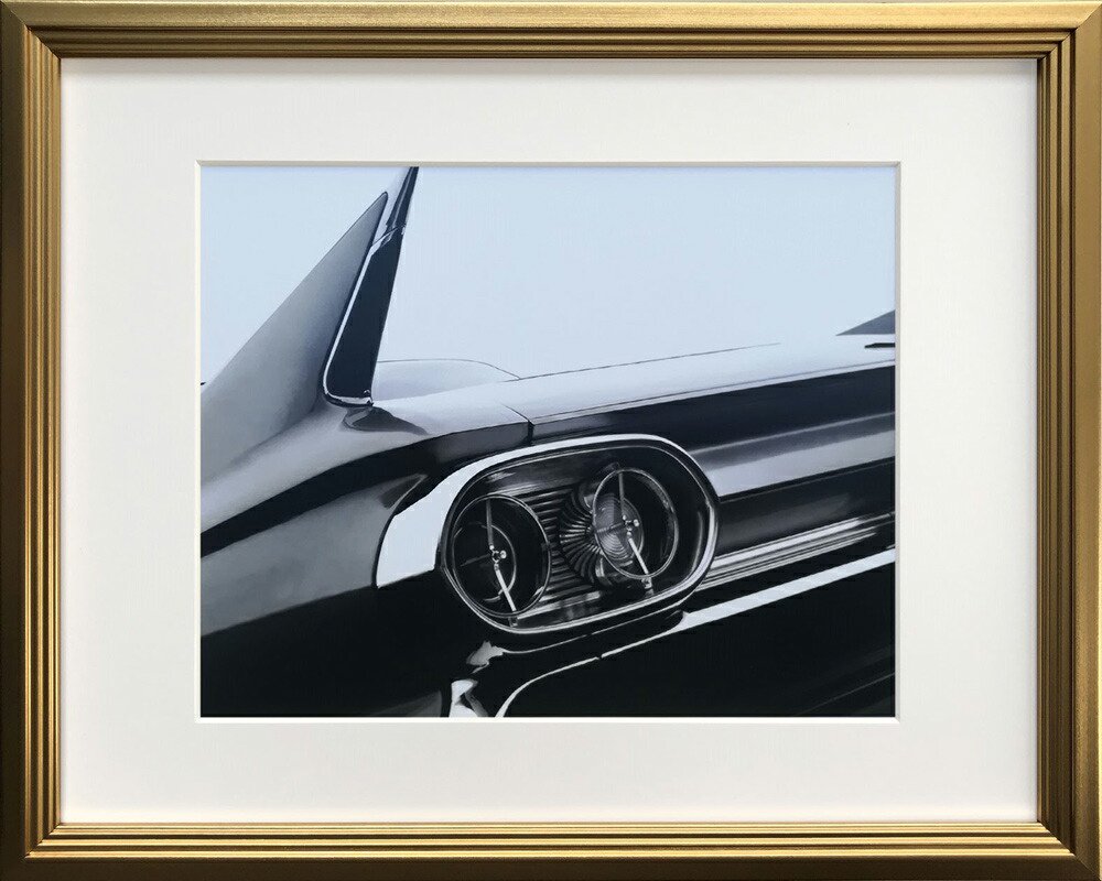 絵画 リチャード ジェームス '61 Cadillac インテリア